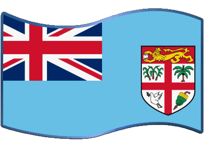 Rectangle Fiji Oceania Flags 