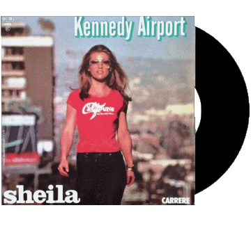 Kennedy airport-Kennedy airport Sheila 70' Frankreich-Zusammenstellung Musik Multimedia 