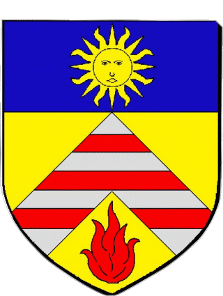 Blazon-Blazon BOIS D_ARCY 78 Departments - Cities France Flags 