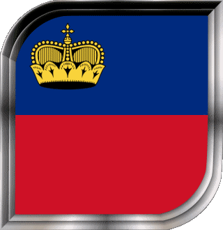 Plaza Liechtenstein Europa Banderas 