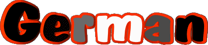 German G MASCULINO - Alemania Nombre 