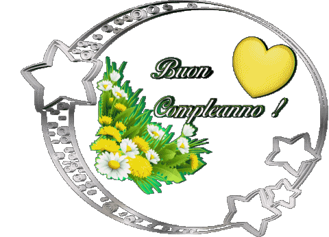 010 Transparent Background Floreale Buon Compleanno Italian Messages 