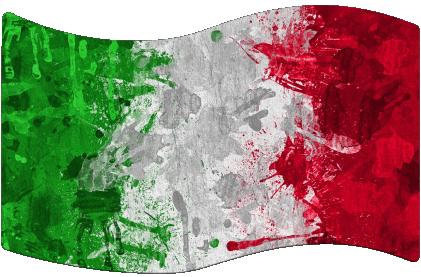 Rectangle National Italie Europe Drapeaux 