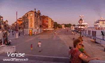 Italie - Venise Orte - TimeLapse Humor -  Fun 