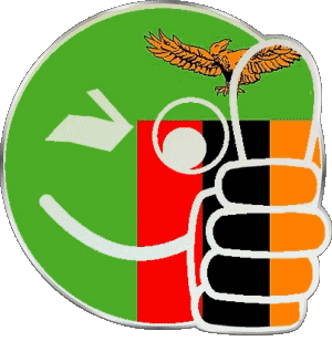 Faccina - OK Zambia Africa Bandiere 