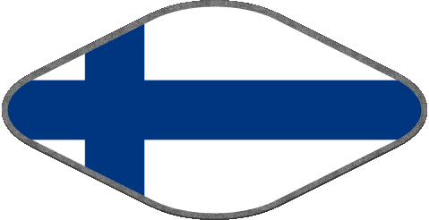 Oval Finland Europe Flags 