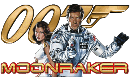 Logo Moonraker James Bond 007 Cinéma International Multi Média 