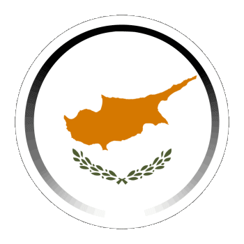 Round - Rings Cyprus Europe Flags 