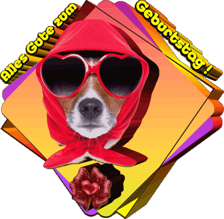 12 Tiere Alles Gute zum Geburtstag Alemán Mensajes 