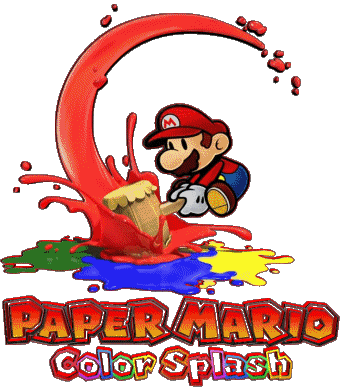 Paper Color Splash Super Mario Video Games Multi Media 