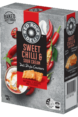 Red Rock Deli Australia Aperitivos - Chips - Snack Comida 