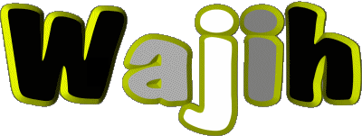 Wajih W MASCULINE - Maghreb Muslim First Names 