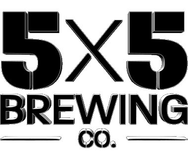 Logo-Logo 5X5 Brewing CO USA Bier Getränke 