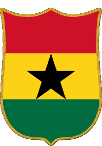 Diverso Ghana África Banderas 