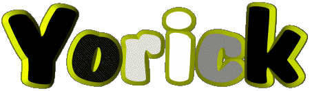 Yorick Y MASCULINO - UK - USA - IRL - AUS - NZ Nombre 
