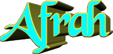 Afrah A FEMININE - Maghreb Muslim First Names 