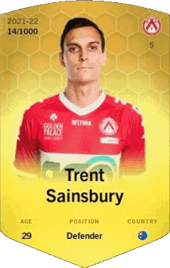 Trent Sainsbury Australien F I F A - Karten Spieler Videospiele Multimedia 