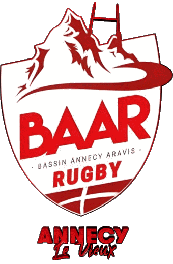 BAAR Annecy le Vieux Dept 74 Rugby Club France Logo Sports 