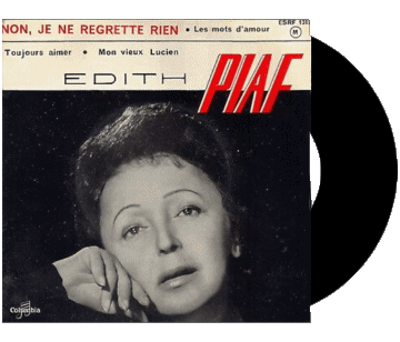 Non je ne regrette rien - Les mots d'amour - Toujours aimer - Mon vieux Lucien-Non je ne regrette rien - Les mots d'amour - Toujours aimer - Mon vieux Lucien Edith Piaf Compilazione Francia anni '60 Musica Multimedia 