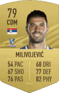 Luka Milivojevic Serbia F I F A - Giocatori carte Videogiochi Multimedia 