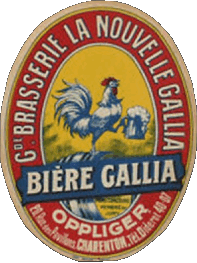 Gallia Francia continental Cervezas Bebidas 