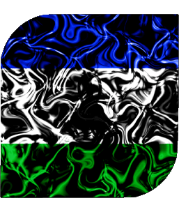 Platz Lesotho Afrika Fahnen 