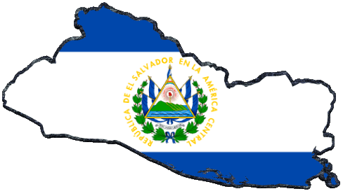 Map Salvador America Flags 