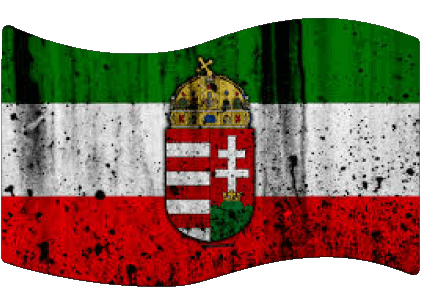 Rettangolo Ungheria Europa Bandiere 