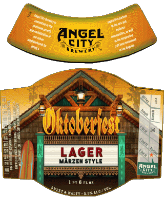 Oktoberfest-Oktoberfest Angel City Brewery USA Bières Boissons 