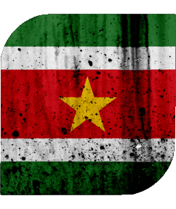 Platz Suriname Amerika Fahnen 