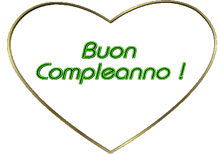 001 Cuore Buon Compleanno Italienisch Nachrichten 