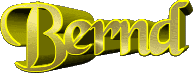 Bernd B MASCULINE - German First Names 