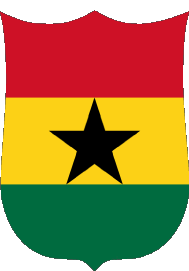 Various Ghana Africa Flags 