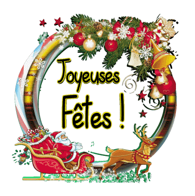 Serie 04 Joyeuses Fêtes (Noël) French Messages 