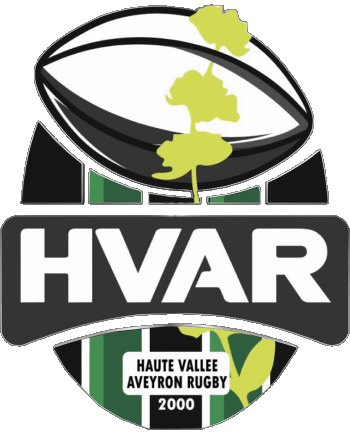 HVAR - Haute Vallee Aveyron Dept 12 Rugby Club Francia Logo Sportivo 