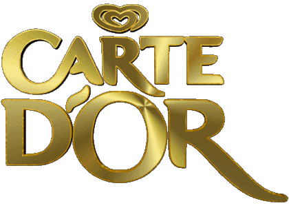 Carte d'Or Glaces Nourriture 