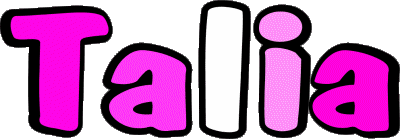 Talia T FEMININE - France First Names 