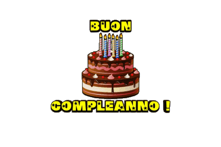 001 Dolci Buon Compleanno Italiano Messagi 