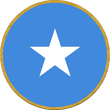 Rond Somalia Africa Bandiere 