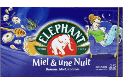 Miel & une nuit-Miel & une nuit Eléphant Tè - Infusi Bevande 