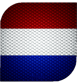 Square Netherlands Europe Flags 