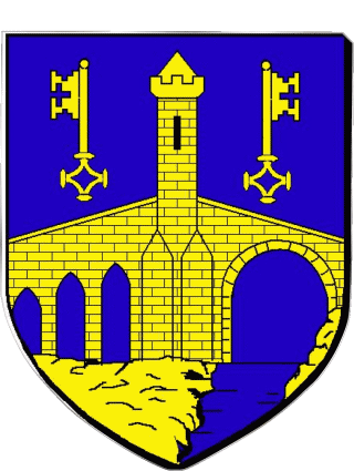 Wappen-Wappen ORTHEZ 64 Abteilungen - Städte Frankreich Fahnen 