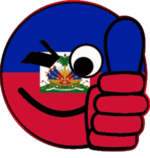 Faccina - OK Haiti America Bandiere 