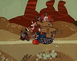 Motors Race Video GIF - 02 Wacky Races Cartoni animati TV Film Multimedia 