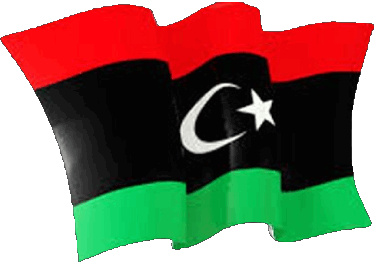 Forma 01 Libia África Banderas 