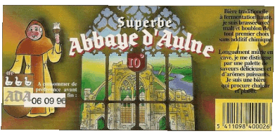 Abbaye d'Aulne Bélgica Cervezas Bebidas 