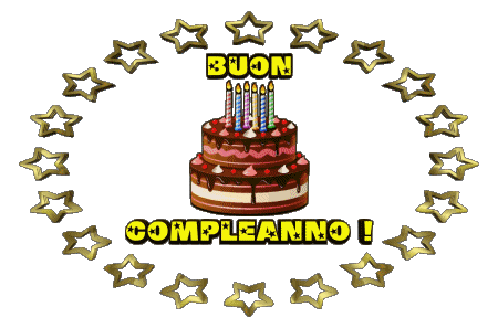 001 Dolci Buon Compleanno Italiano Messagi 