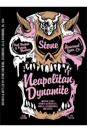 Neapolitan Dynamite-Neapolitan Dynamite Stone Brewing co USA Birre Bevande 