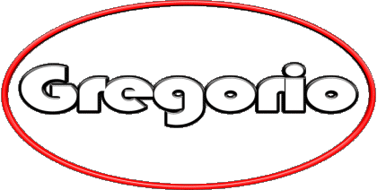 Gregorio G MASCULIN - Italie Prénoms 