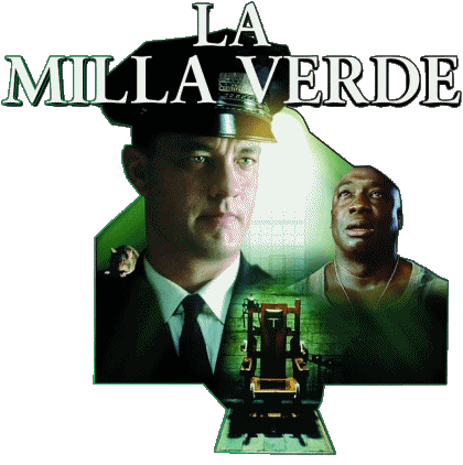 Logotipo Español La Milla Verde Películas Internacional Multimedia 